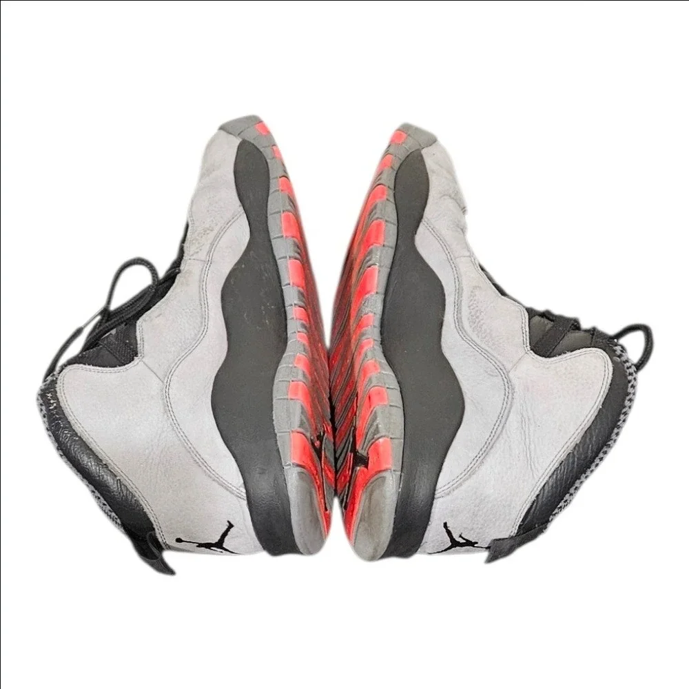 Nike Air Jordan 10 Retro Cool Grey Mens Basketball Shoes Sneakers 310805-023